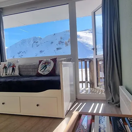 Sud Au Pied Des Pistes Balcon Avec Magnifique Vue - Fr-1-181-2598