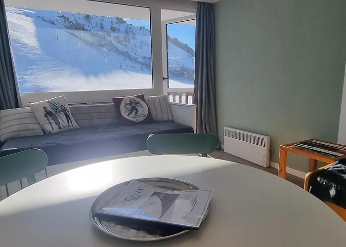 Sud Au Pied Des Pistes Balcon Avec Magnifique Vue - Fr-1-181-2598 La Plagne