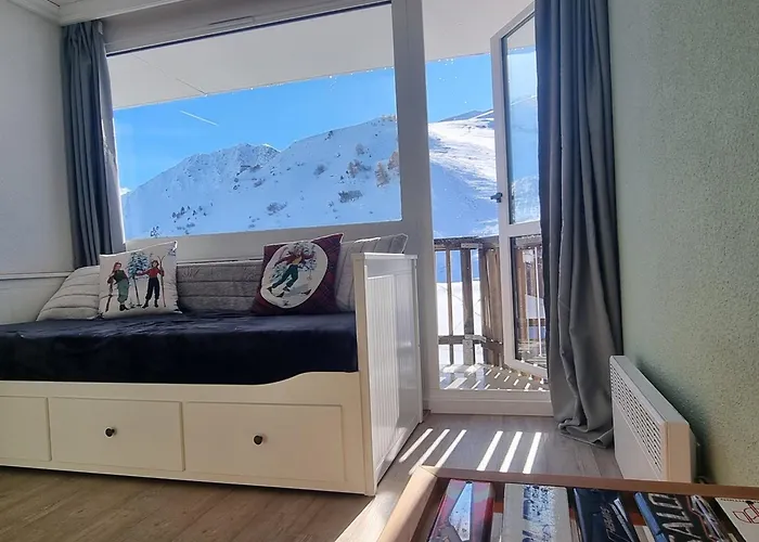 Sud Au Pied Des Pistes Balcon Avec Magnifique Vue - Fr-1-181-2598