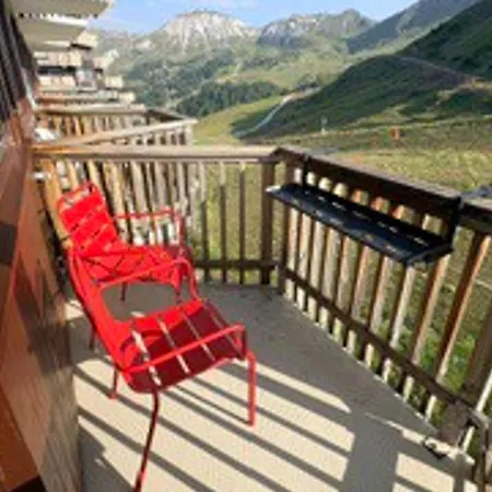 Sud Au Pied Des Pistes Balcon Avec Magnifique Vue - Fr-1-181-2598 La Plagne